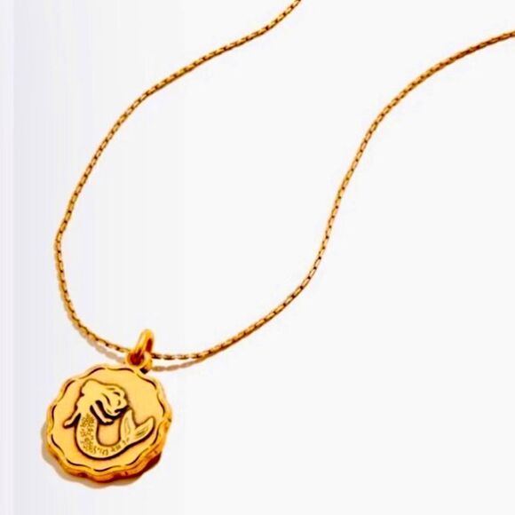 Alex and Ani gold, mermaid necklace. - Picture 1 of 5